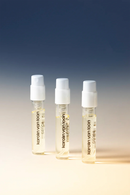 Travel pouch + sample geode 2ML