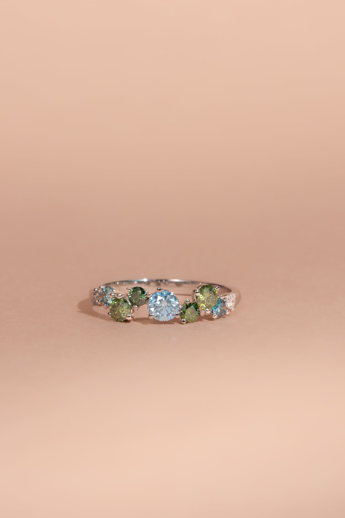 The Blossom Ring, blue
