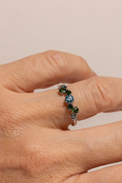 The Blossom Ring, blue