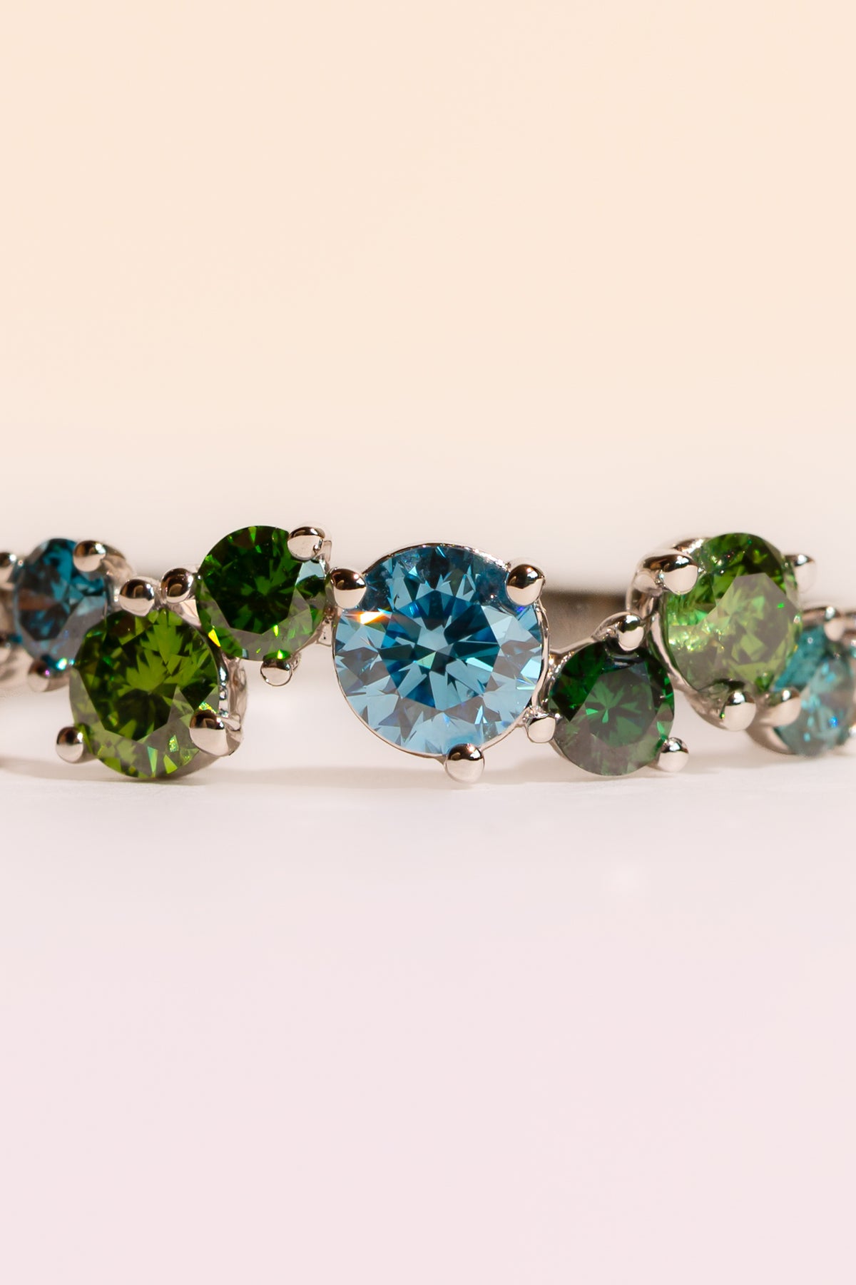 The Blossom Ring, blue