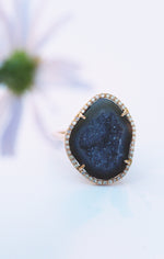 ROCKY ring, black/blue