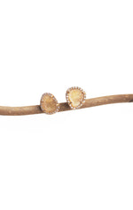APRIL studs, yellow