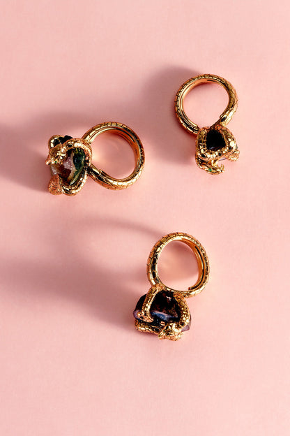 Objet trouvé N°34, ODESSA ring, aubergine