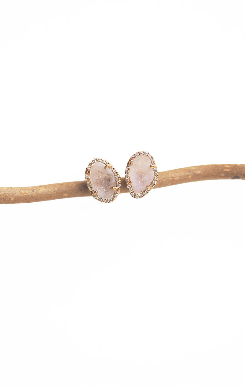APRIL studs, pink