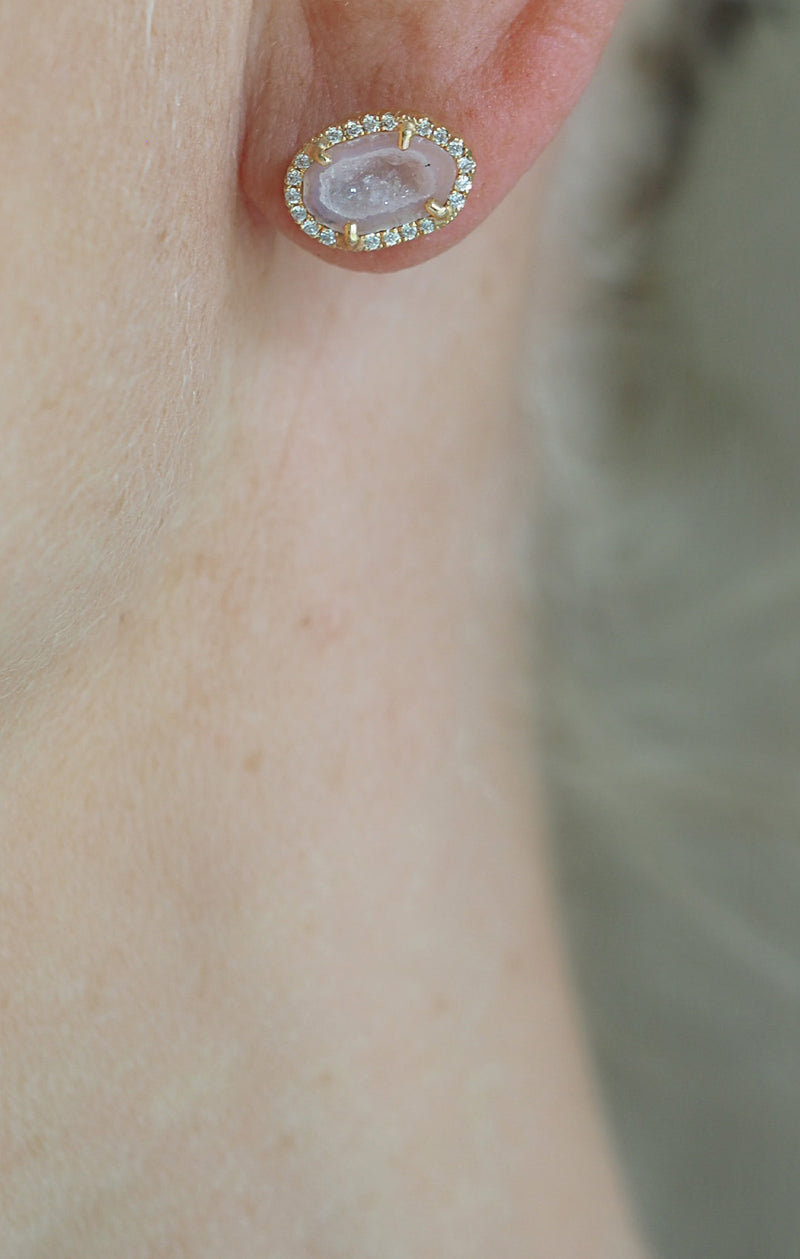 APRIL studs, pink