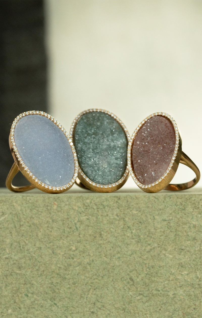 CALCIET ring, pink