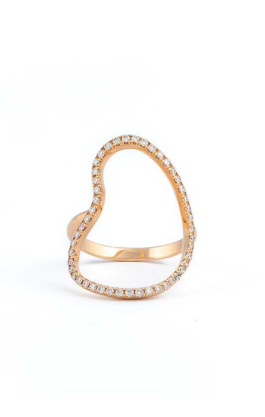 AIRE ring, diamonds (large)