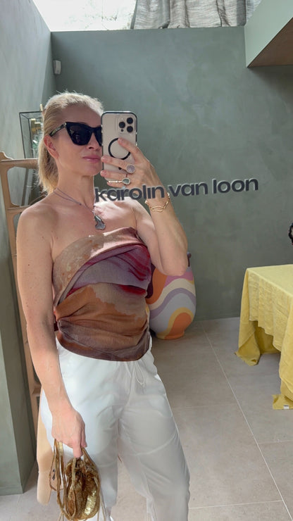 Objet trouvé N°22, scarf Agate n°1