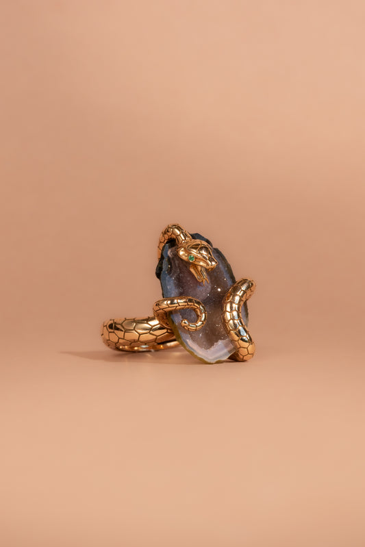 ODESSA ring, taupe