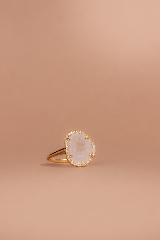 ROCKY ring, egg shell