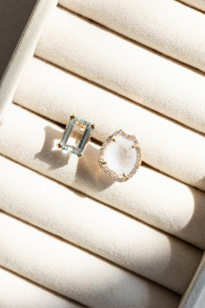 Rio ring, white blue