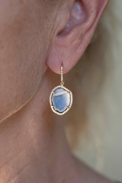 ALISON earrings, baby blue