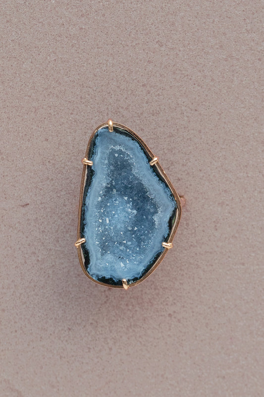 Atlas ring, blue