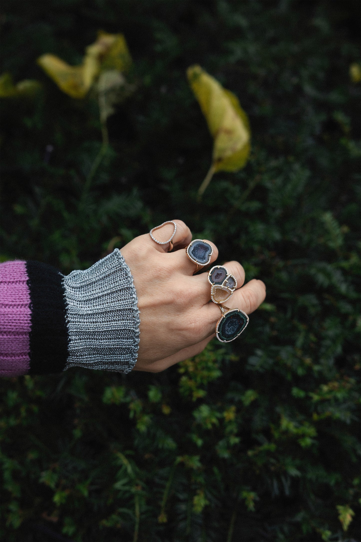 ROCKY ring, multi colors