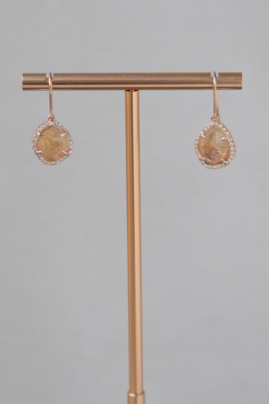 ALISON earrings, yellow