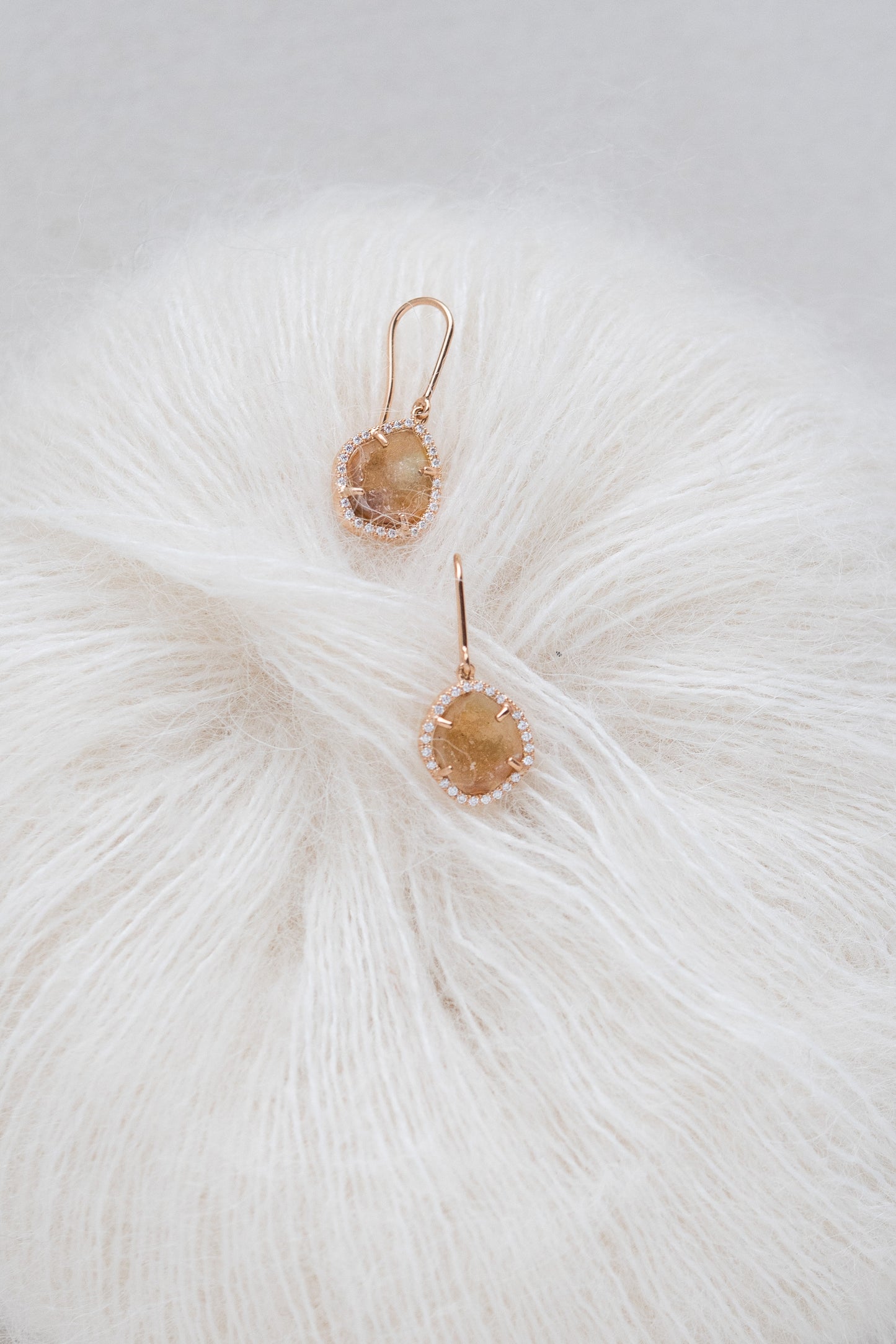 ALISON earrings, yellow