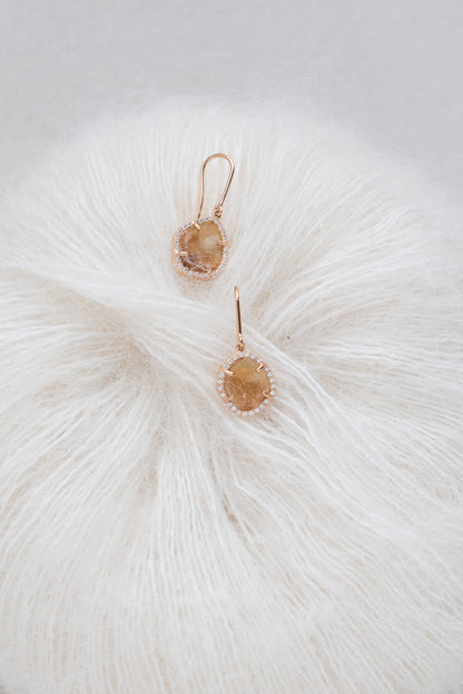 ALISON earrings, yellow