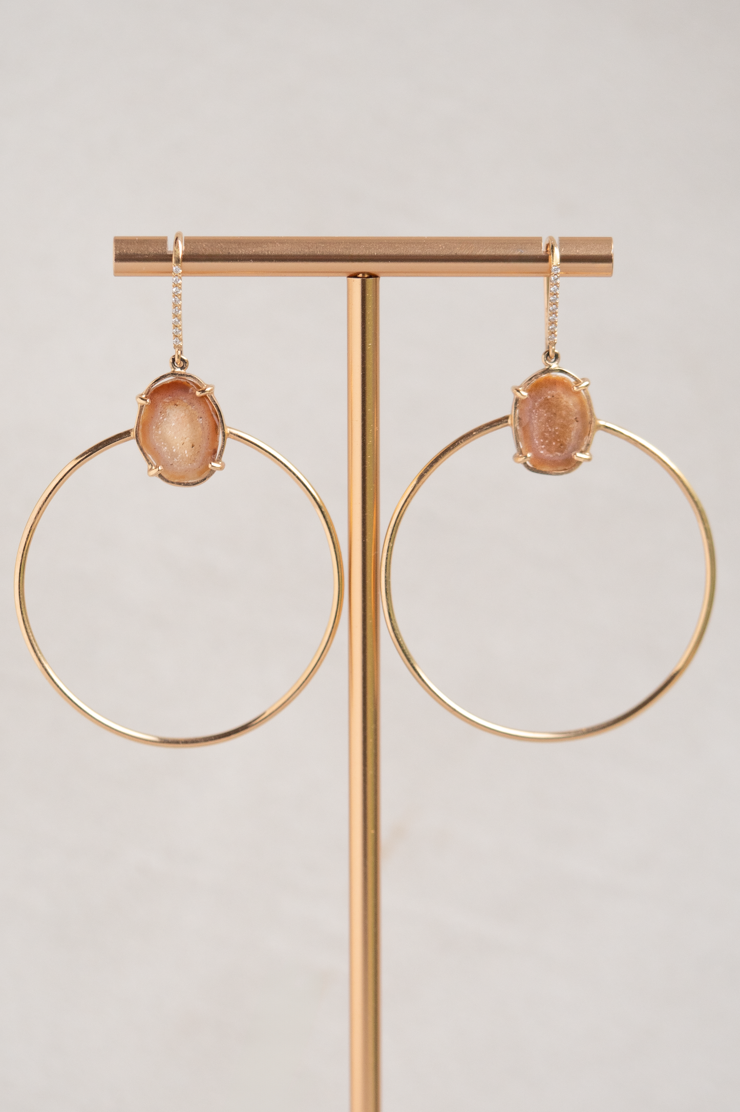 JADE earrings, orange