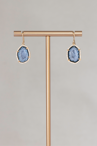 ALISON earrings, Blue