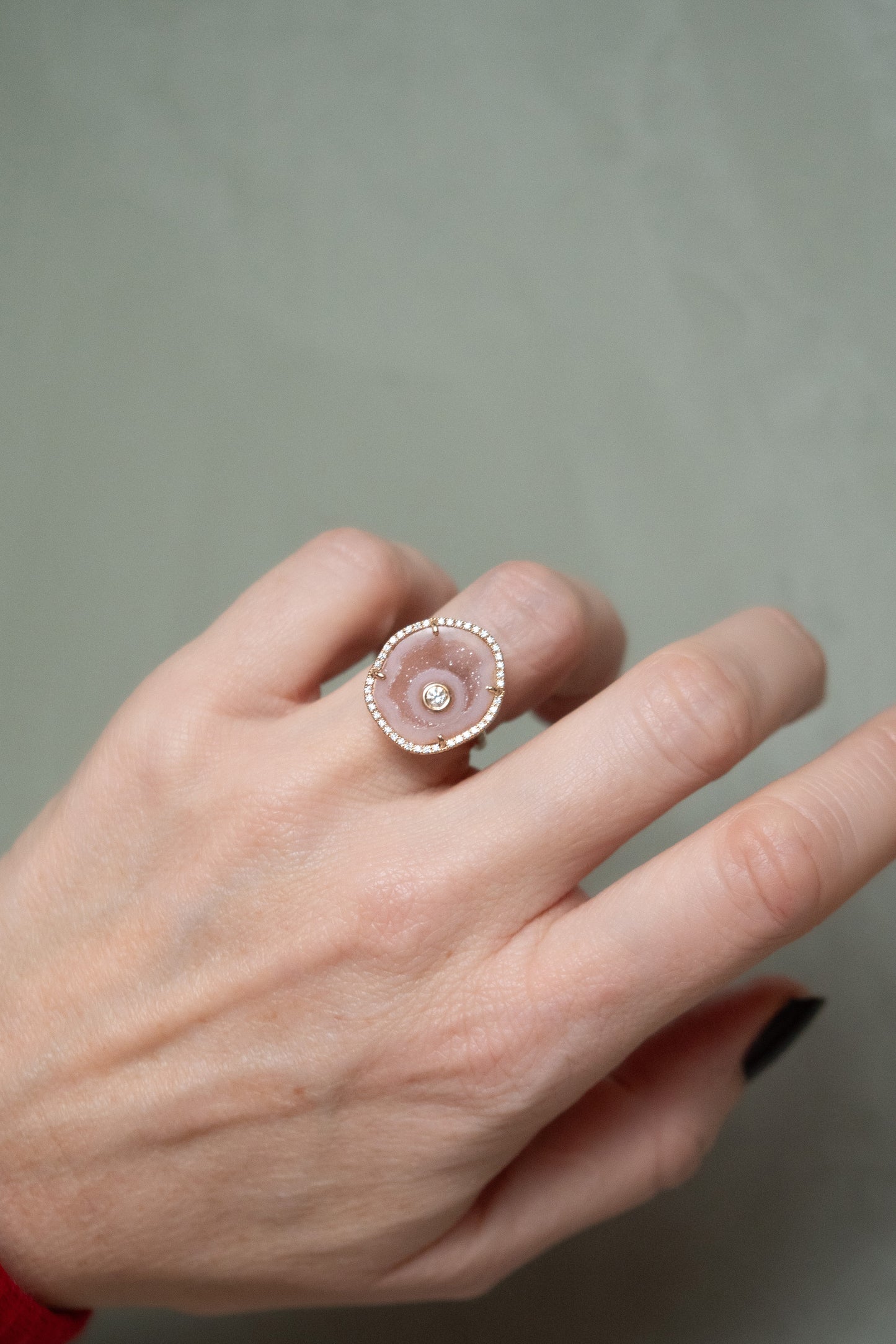 ROCKY ring, pink