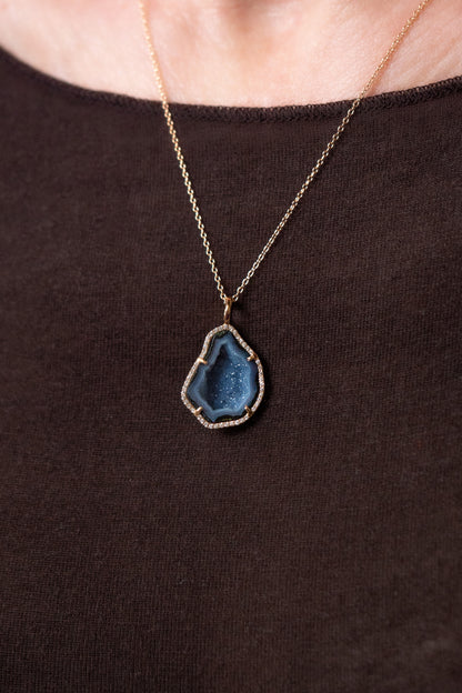 LOUISE pendant, blue