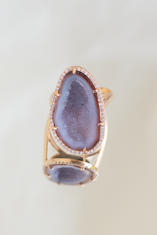 ROCKY ring, Plum