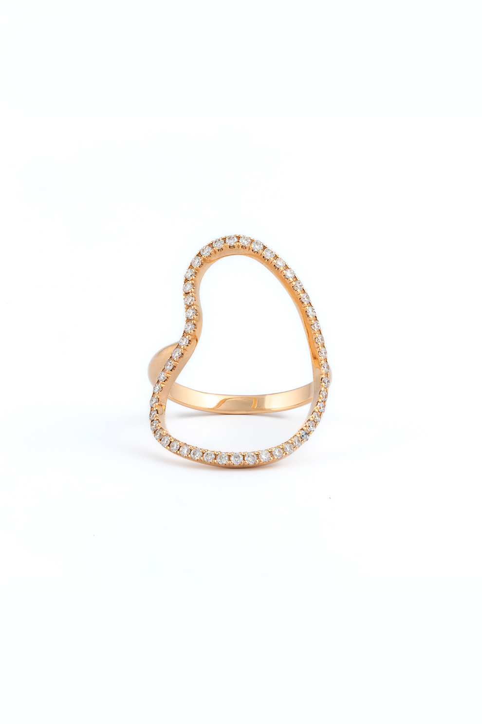 AIRE ring, diamonds (large)