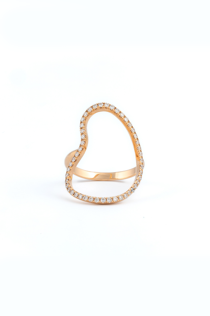 AIRE ring, diamonds (large)
