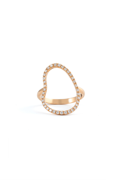 AIRE ring, diamonds (small)