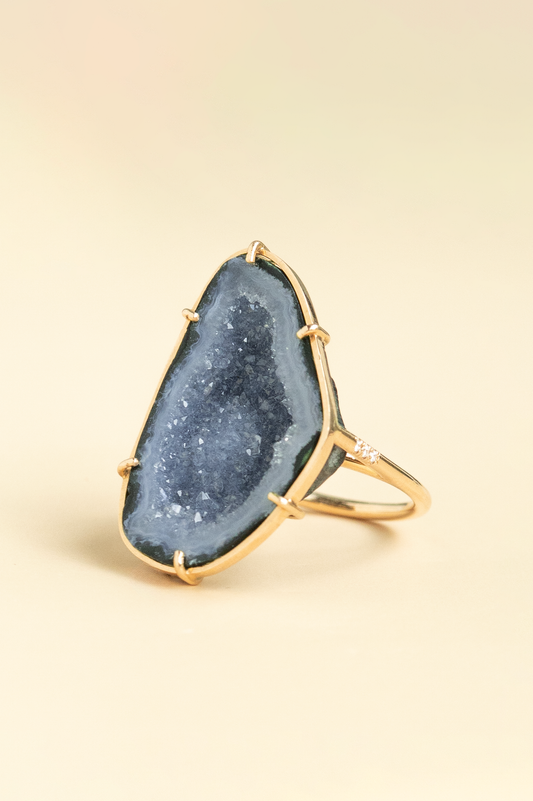 Atlas ring, blue