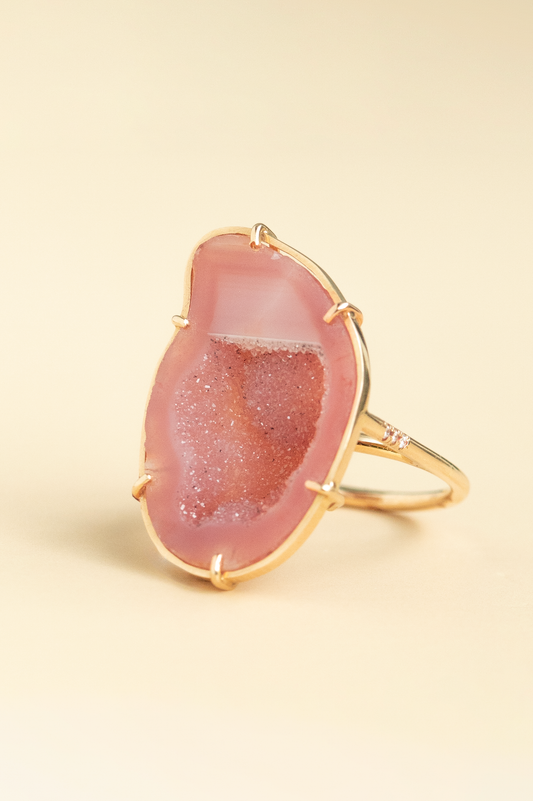 Atlas ring, pink