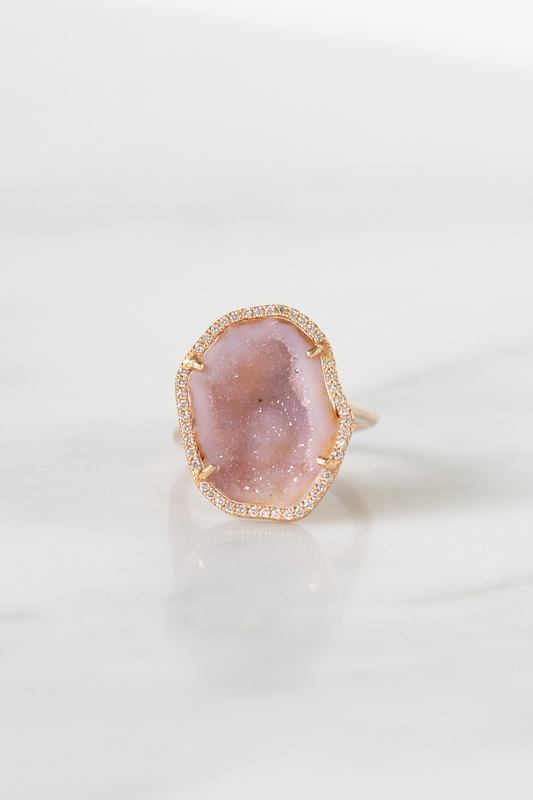 ROCKY ring, Pink