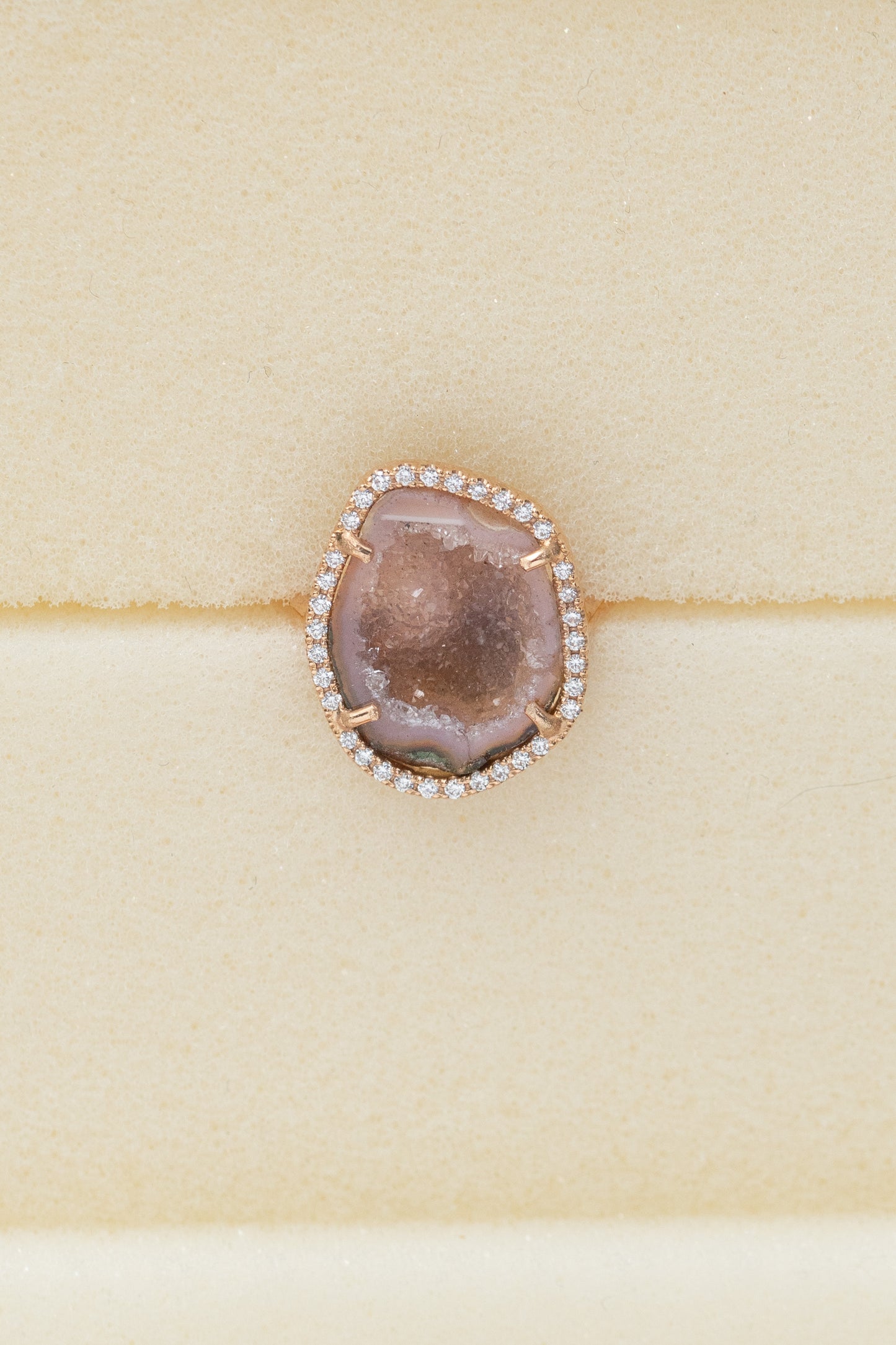 ROCKY ring, orange brown