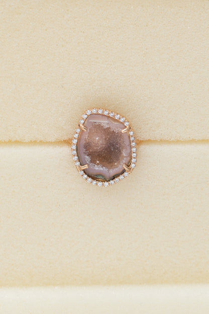 ROCKY ring, orange brown