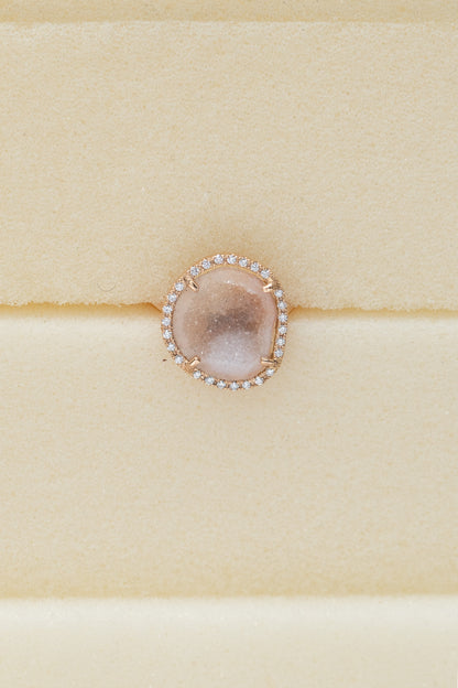 ROCKY ring, ochre yellow