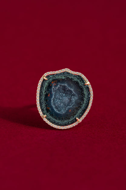 ROCKY ring, Hunter green