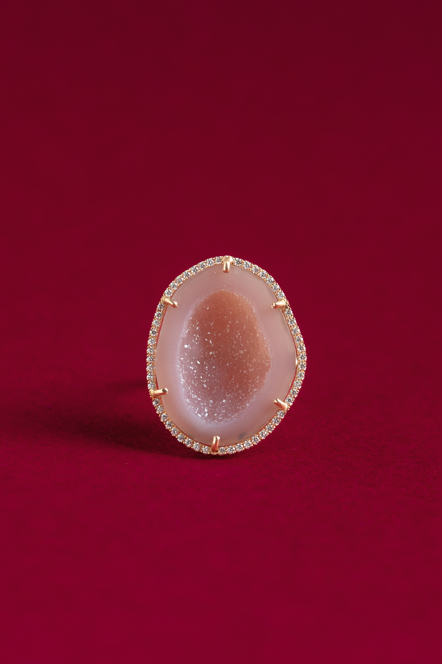 ROCKY ring, Blush