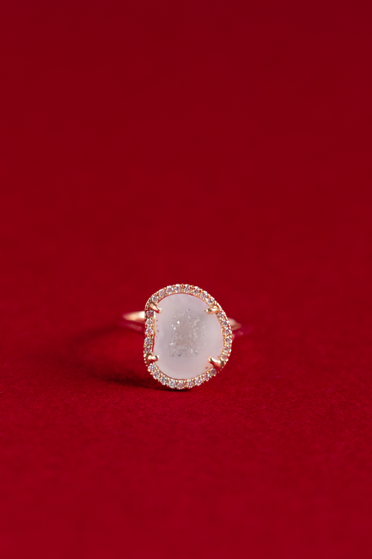 ROCKY ring, egg shell