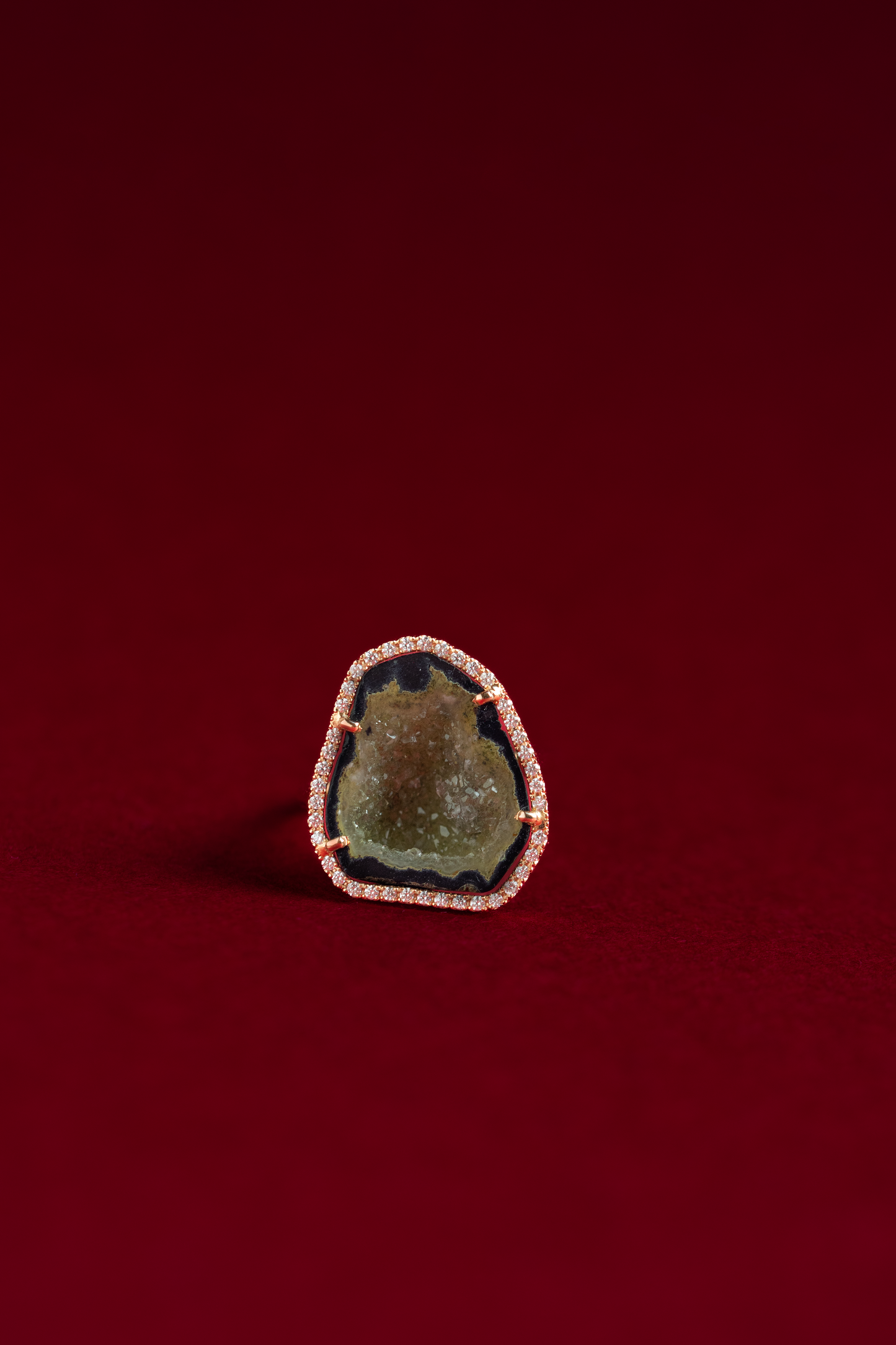 ROCKY ring, Olive green