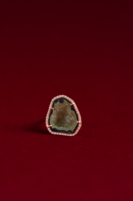 ROCKY ring, Olive green
