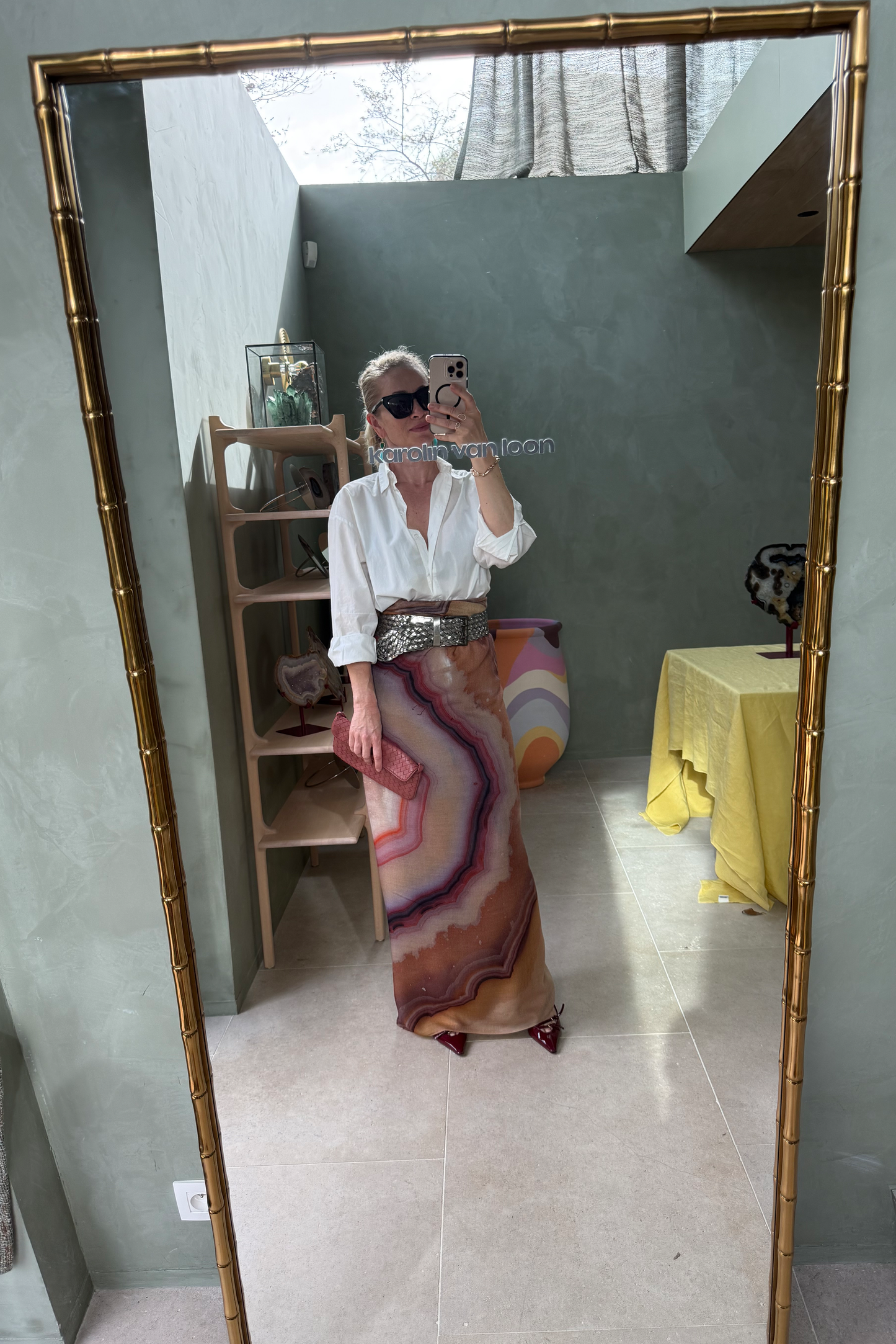 Objet trouvé N°22, scarf Agate n°1
