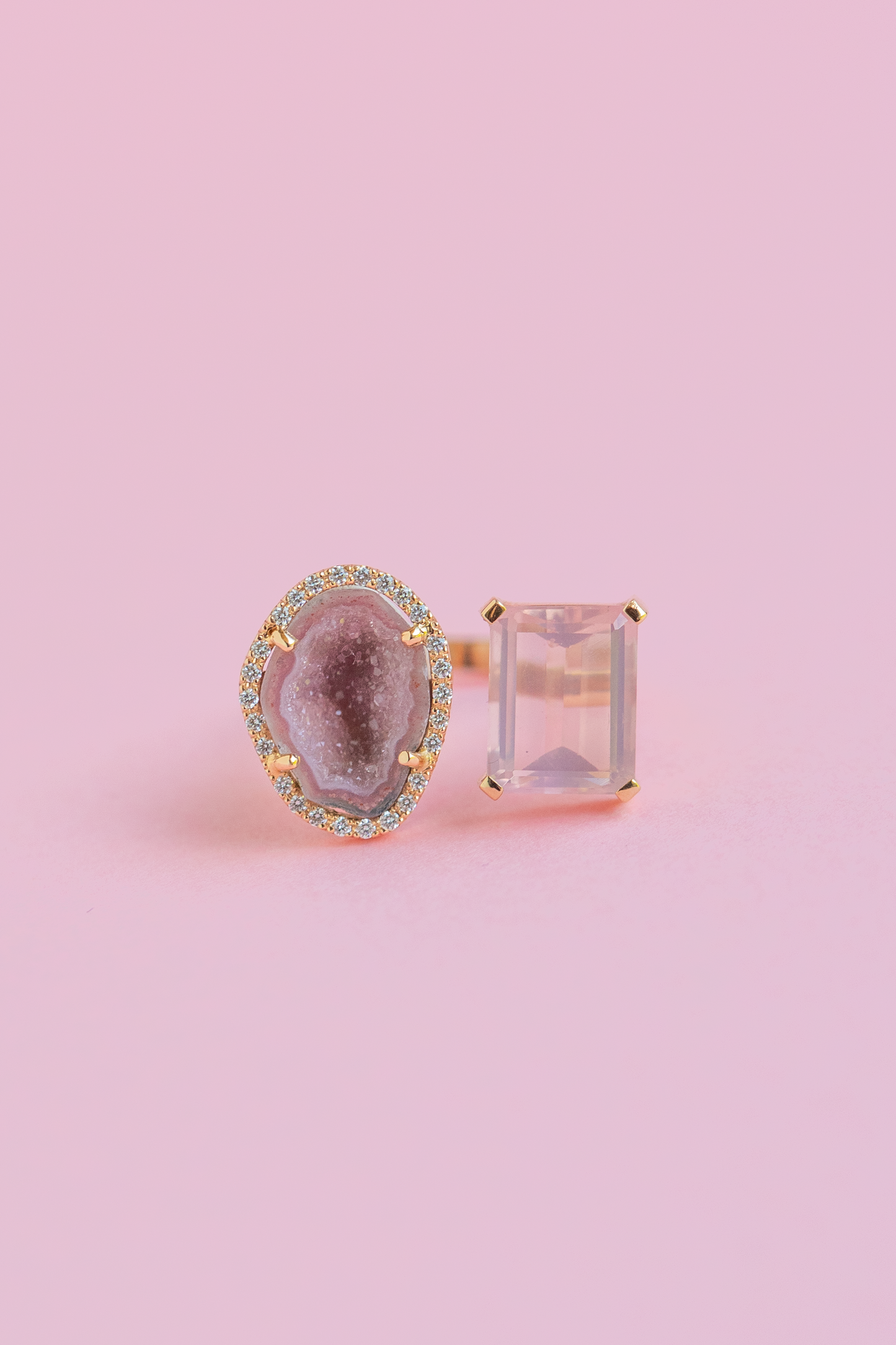 Rio ring, cotton blush