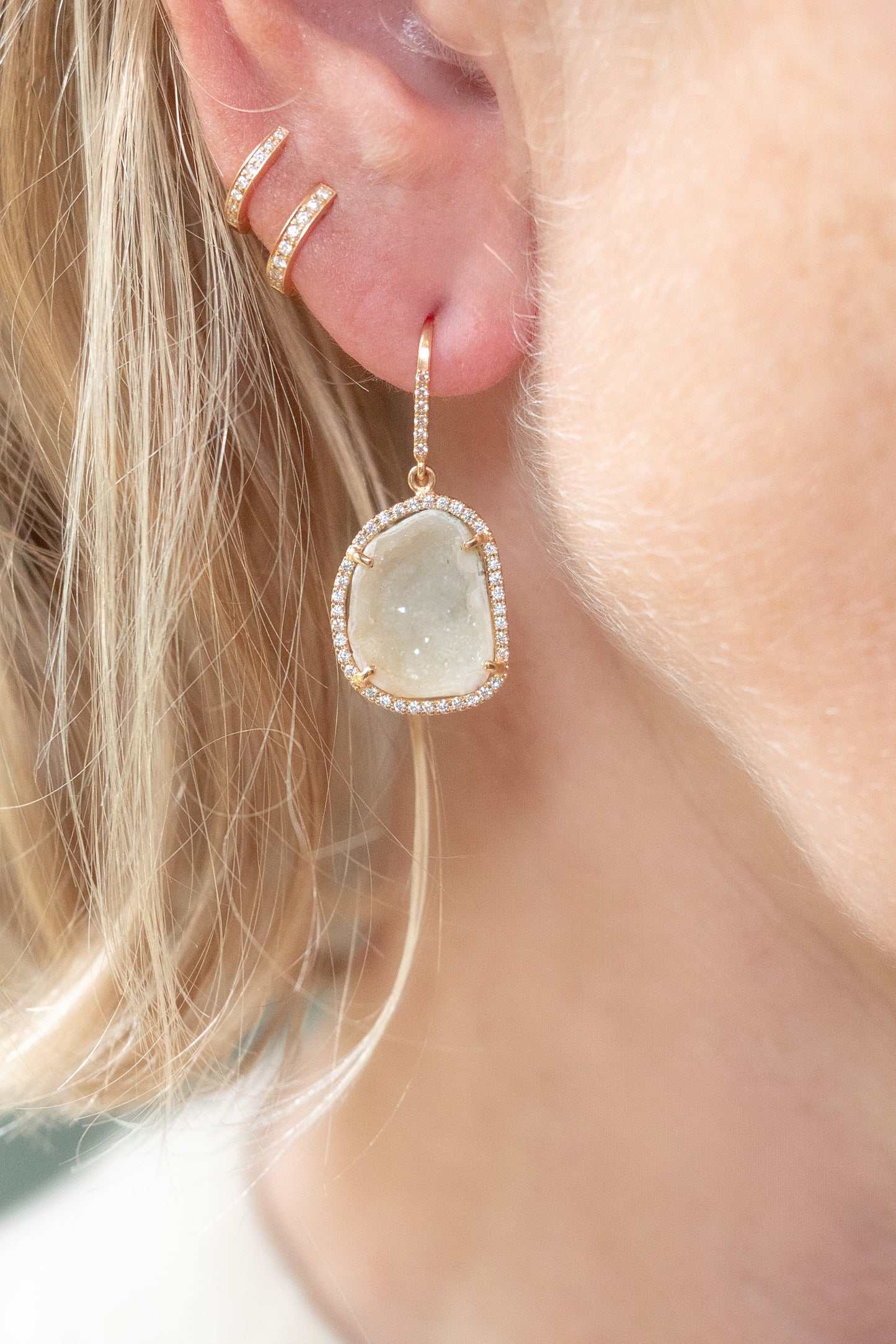 ALISON earrings, yellow