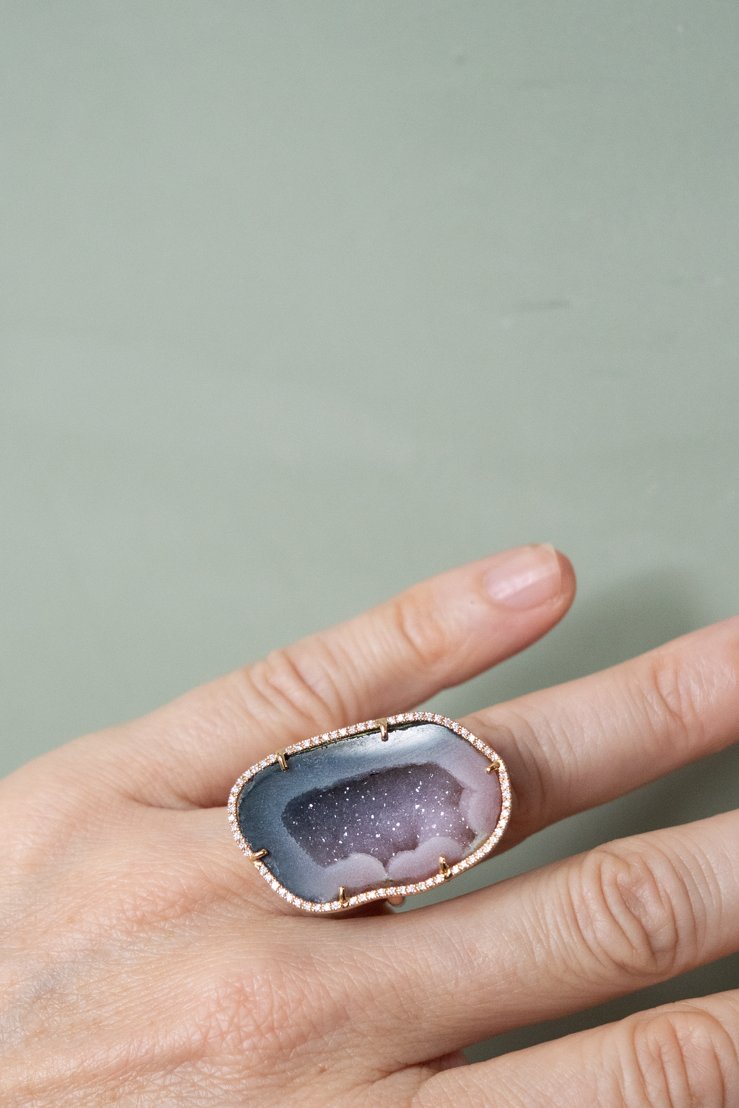 ROCKY ring, Mauve