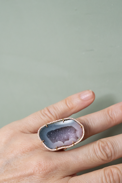 ROCKY ring, Mauve