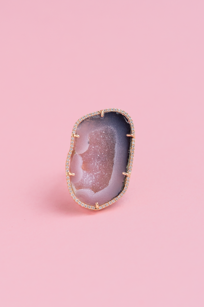 ROCKY ring, Mauve