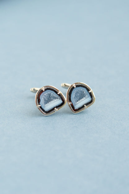 Cufflinks, blue