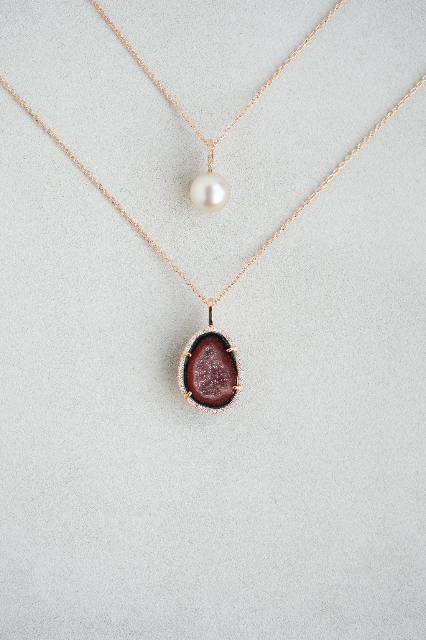 THALASSA pendant, burgundy