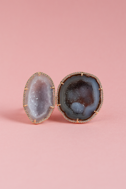 ROCKY ring, purple pink