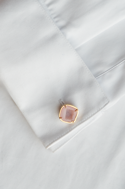 Cufflinks, light pink